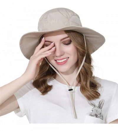 Unisex Outdoor Lightweight Breathable Waterproof Bucket Wide Brim Hat ...