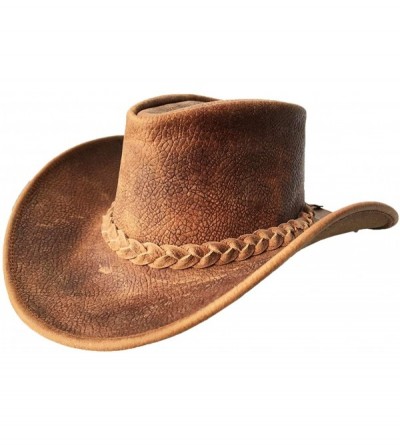 Mens Faux Felt Wide Brim Western Cowboy Hat Fedora Outdoor Party Hats ...